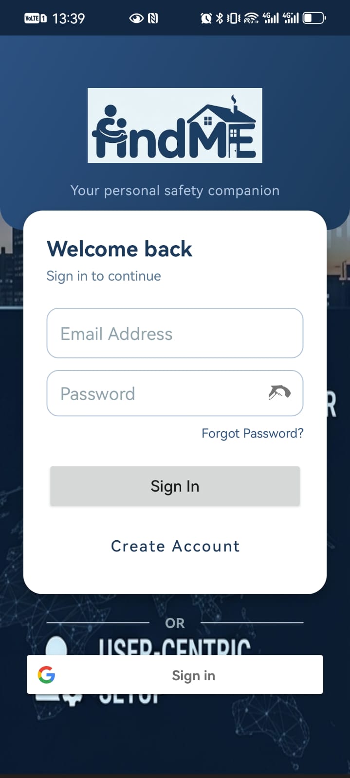 findME Login